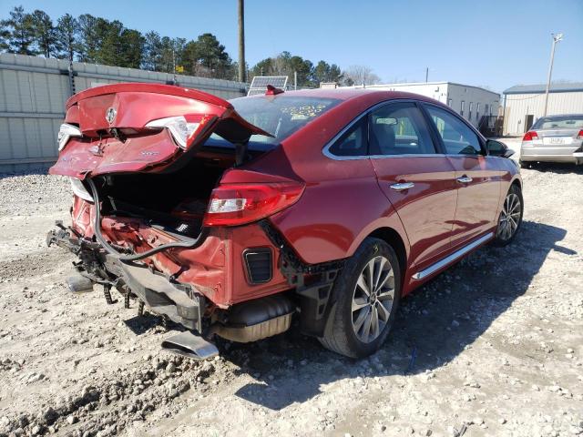 Photo 3 VIN: 5NPE34AF6HH566914 - HYUNDAI SONATA SPO 