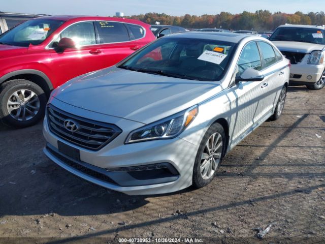 Photo 1 VIN: 5NPE34AF6HH570302 - HYUNDAI SONATA 