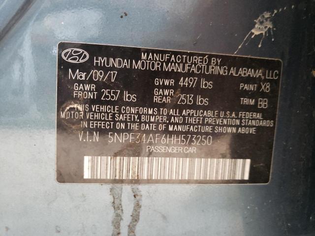 Photo 11 VIN: 5NPE34AF6HH573250 - HYUNDAI SONATA 