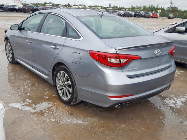 Photo 2 VIN: 5NPE34AF6HH583986 - HYUNDAI SONATA SPO 