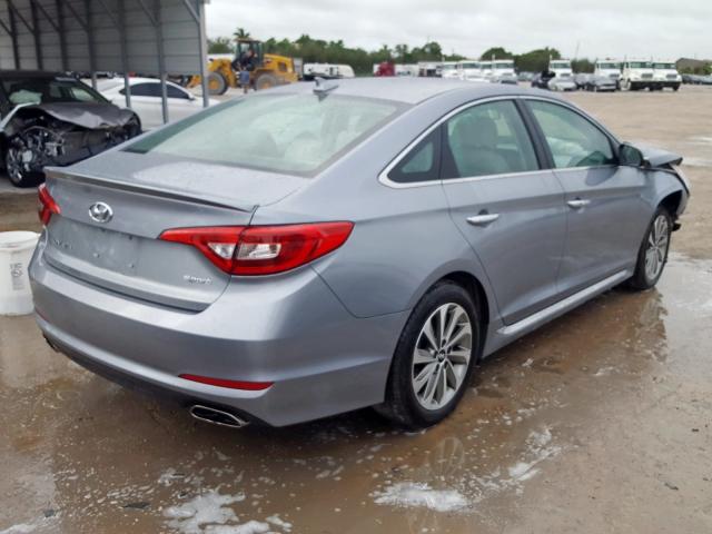 Photo 3 VIN: 5NPE34AF6HH583986 - HYUNDAI SONATA SPO 