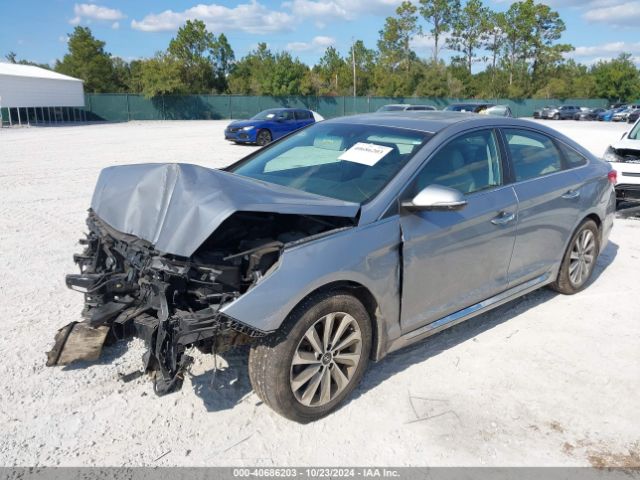 Photo 1 VIN: 5NPE34AF6HH585561 - HYUNDAI SONATA 