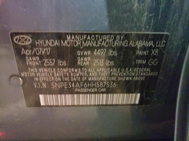 Photo 9 VIN: 5NPE34AF6HH587536 - HYUNDAI SONATA SPO 