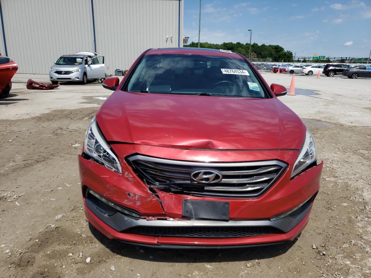 Photo 4 VIN: 5NPE34AF6HH591201 - HYUNDAI SONATA 