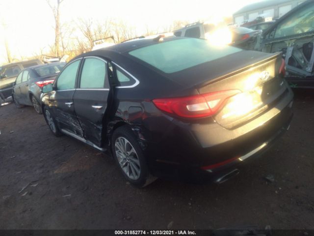 Photo 2 VIN: 5NPE34AF6HH594745 - HYUNDAI SONATA 