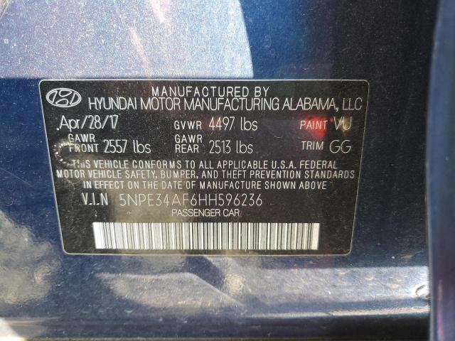 Photo 11 VIN: 5NPE34AF6HH596236 - HYUNDAI SONATA SPO 