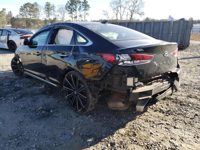 Photo 2 VIN: 5NPE34AF6JH598655 - HYUNDAI SONATA SPO 