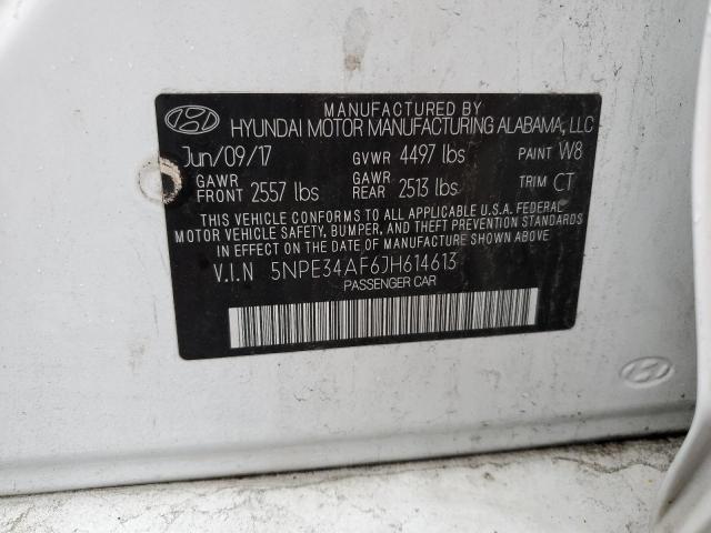 Photo 11 VIN: 5NPE34AF6JH614613 - HYUNDAI SONATA SPO 