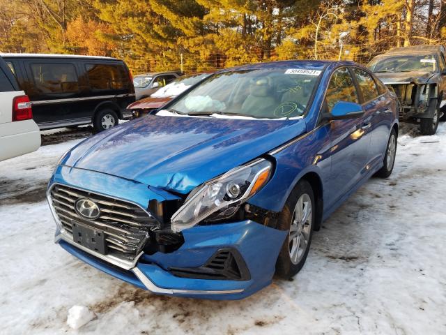 Photo 1 VIN: 5NPE34AF6JH645053 - HYUNDAI SONATA SPO 