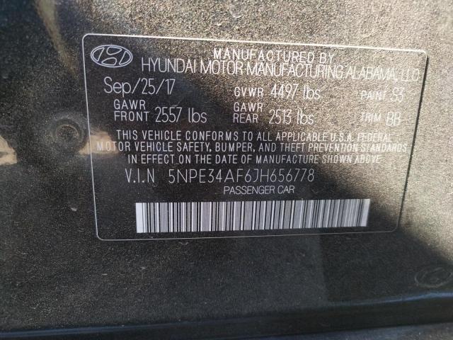 Photo 11 VIN: 5NPE34AF6JH656778 - HYUNDAI SONATA SPO 