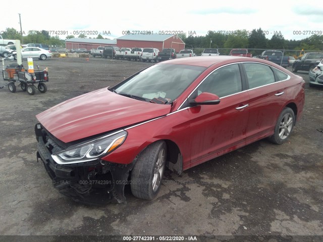 Photo 1 VIN: 5NPE34AF6JH661723 - HYUNDAI SONATA 