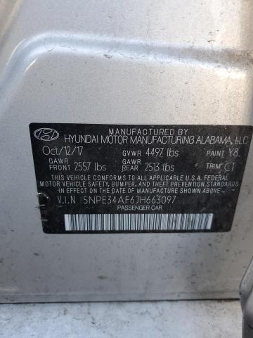 Photo 9 VIN: 5NPE34AF6JH663097 - HYUNDAI SONATA SPO 