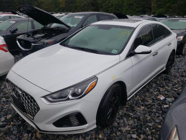 Photo 1 VIN: 5NPE34AF6JH681437 - HYUNDAI SONATA SPO 