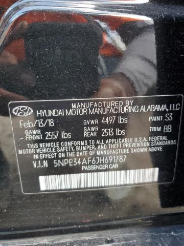 Photo 12 VIN: 5NPE34AF6JH691787 - HYUNDAI SONATA SPO 