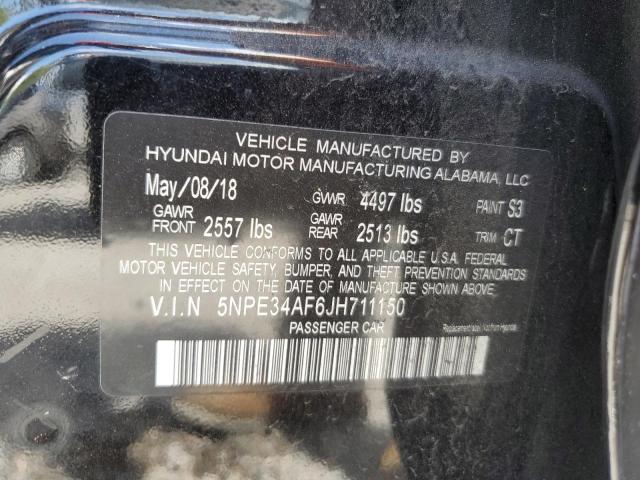 Photo 11 VIN: 5NPE34AF6JH711150 - HYUNDAI SONATA 