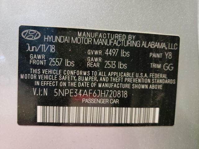 Photo 9 VIN: 5NPE34AF6JH720818 - HYUNDAI SONATA SPO 