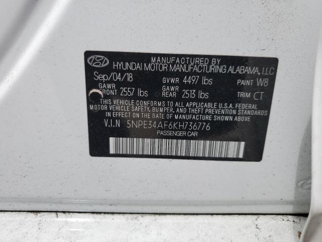 Photo 11 VIN: 5NPE34AF6KH736776 - HYUNDAI SONATA LIM 