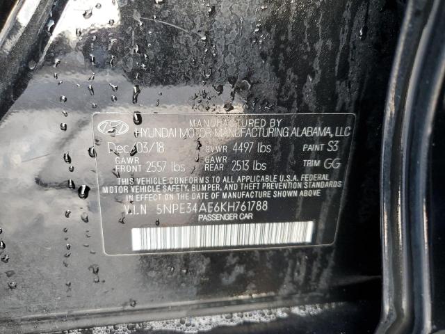 Photo 9 VIN: 5NPE34AF6KH761788 - HYUNDAI SONATA LIM 