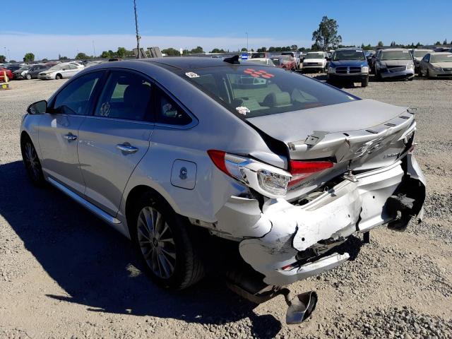 Photo 2 VIN: 5NPE34AF7FH009913 - HYUNDAI SONATA SPO 