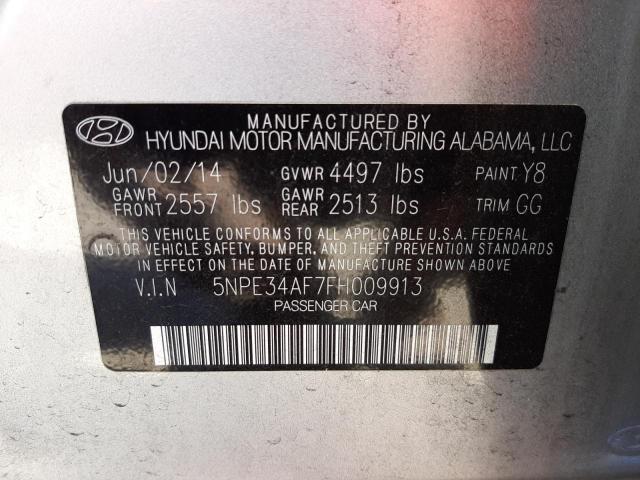 Photo 9 VIN: 5NPE34AF7FH009913 - HYUNDAI SONATA SPO 