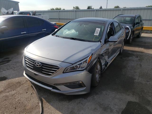 Photo 1 VIN: 5NPE34AF7FH016120 - HYUNDAI SONATA SPO 