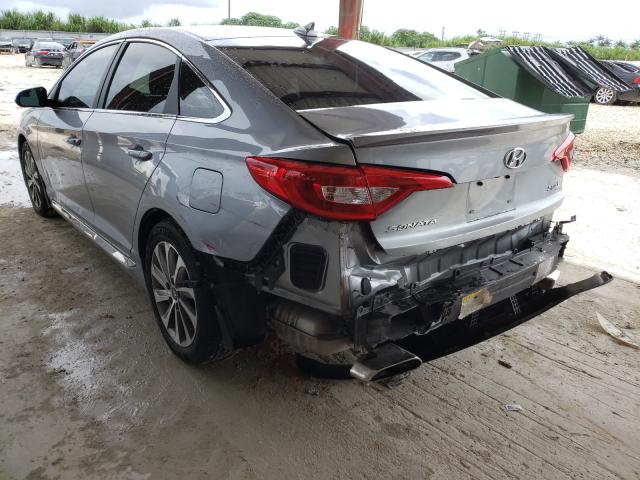 Photo 2 VIN: 5NPE34AF7FH021186 - HYUNDAI SONATA SPO 