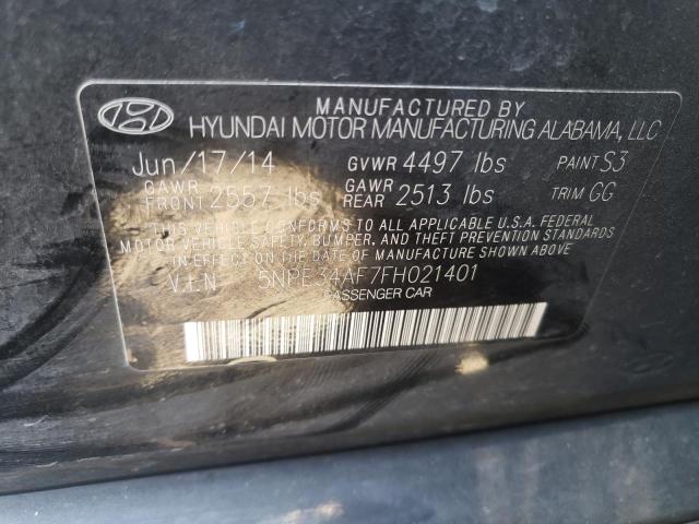 Photo 12 VIN: 5NPE34AF7FH021401 - HYUNDAI SONATA SPO 