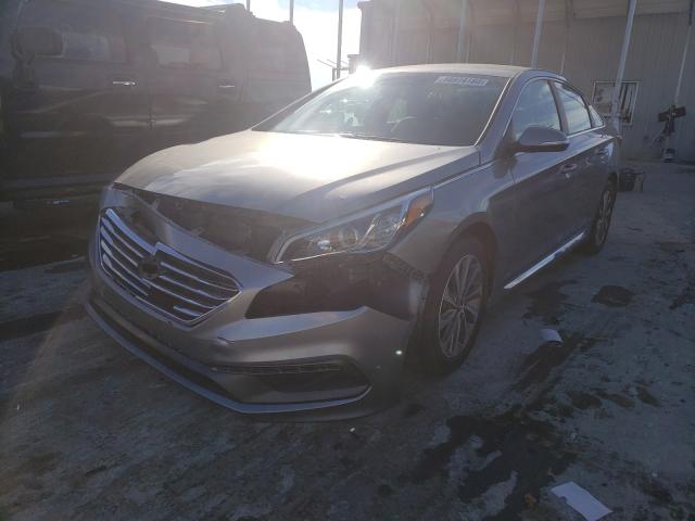 Photo 1 VIN: 5NPE34AF7FH026758 - HYUNDAI SONATA SPO 