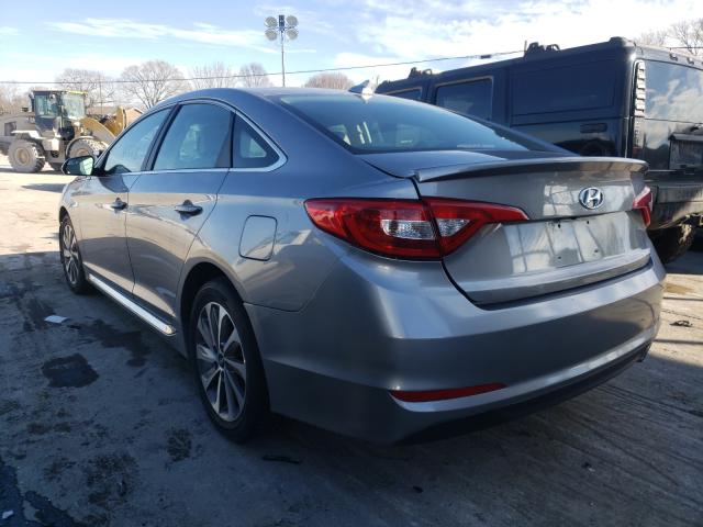 Photo 2 VIN: 5NPE34AF7FH026758 - HYUNDAI SONATA SPO 