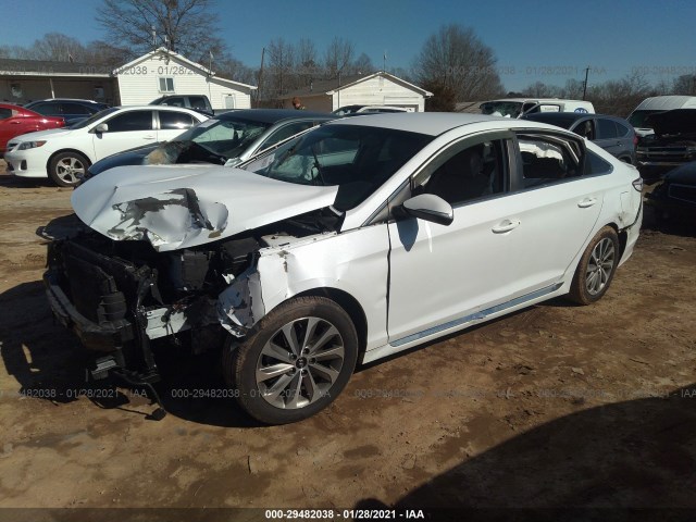 Photo 1 VIN: 5NPE34AF7FH027988 - HYUNDAI SONATA 