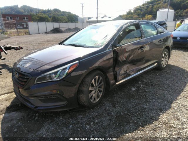 Photo 1 VIN: 5NPE34AF7FH045827 - HYUNDAI SONATA 