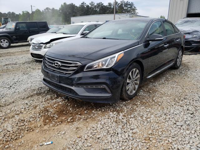 Photo 1 VIN: 5NPE34AF7FH046184 - HYUNDAI SONATA SPO 