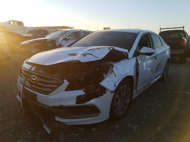 Photo 1 VIN: 5NPE34AF7FH052700 - HYUNDAI SONATA SPO 