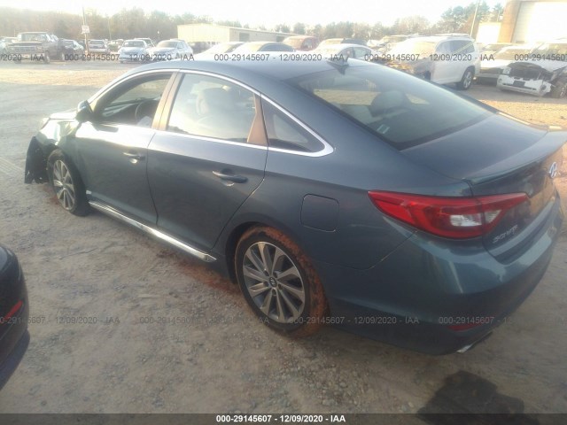 Photo 2 VIN: 5NPE34AF7FH052910 - HYUNDAI SONATA 