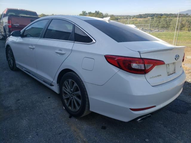 Photo 2 VIN: 5NPE34AF7FH057928 - HYUNDAI SONATA SPO 