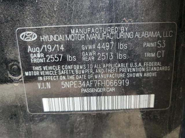 Photo 11 VIN: 5NPE34AF7FH066919 - HYUNDAI SONATA 