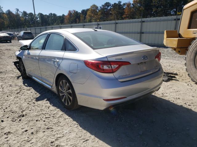 Photo 2 VIN: 5NPE34AF7FH068444 - HYUNDAI SONATA SPO 