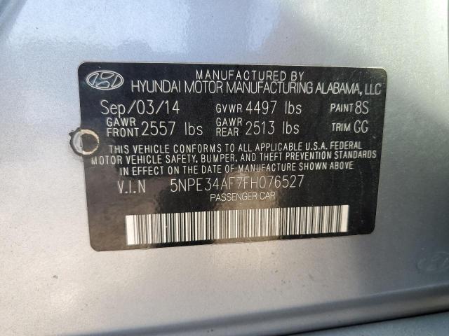 Photo 12 VIN: 5NPE34AF7FH076527 - HYUNDAI SONATA SPO 