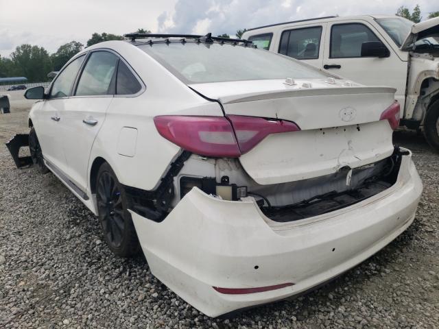 Photo 2 VIN: 5NPE34AF7FH077323 - HYUNDAI SONATA SPO 