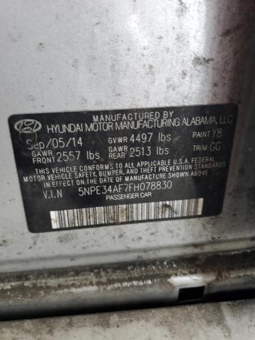 Photo 11 VIN: 5NPE34AF7FH078830 - HYUNDAI SONATA SPO 