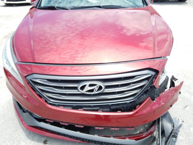 Photo 6 VIN: 5NPE34AF7FH084806 - HYUNDAI SONATA SPO 