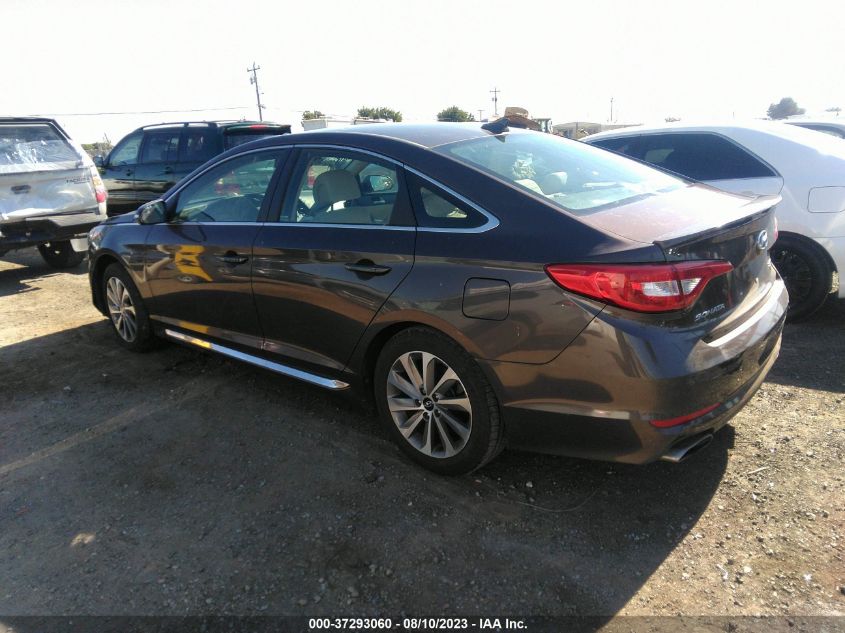 Photo 2 VIN: 5NPE34AF7FH086118 - HYUNDAI SONATA 