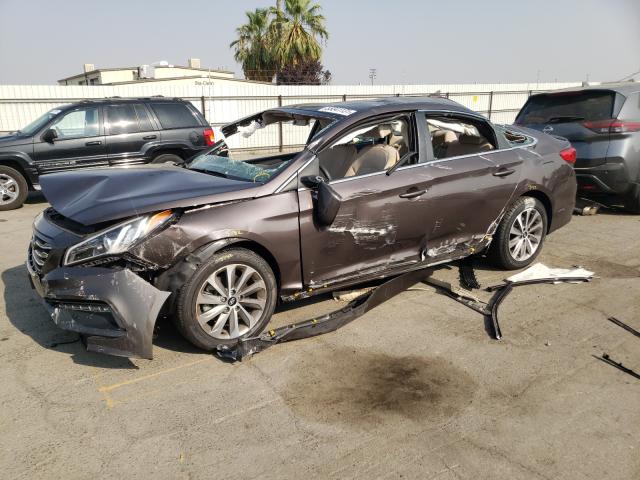 Photo 1 VIN: 5NPE34AF7FH087043 - HYUNDAI SONATA SPO 