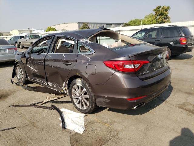 Photo 2 VIN: 5NPE34AF7FH087043 - HYUNDAI SONATA SPO 