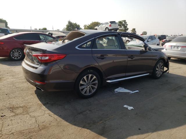 Photo 3 VIN: 5NPE34AF7FH087043 - HYUNDAI SONATA SPO 