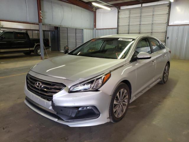 Photo 1 VIN: 5NPE34AF7FH090668 - HYUNDAI SONATA SPO 