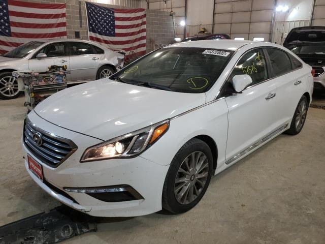 Photo 1 VIN: 5NPE34AF7FH094056 - HYUNDAI SONATA SPO 