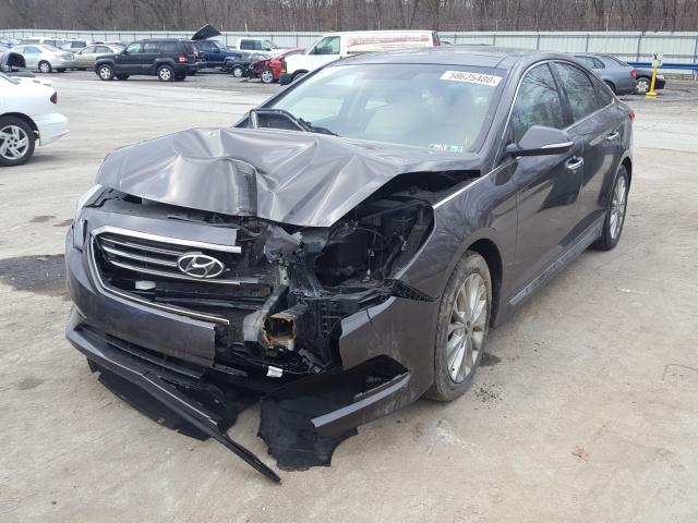 Photo 1 VIN: 5NPE34AF7FH098298 - HYUNDAI SONATA SPO 