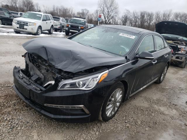 Photo 1 VIN: 5NPE34AF7FH098527 - HYUNDAI SONATA SPO 