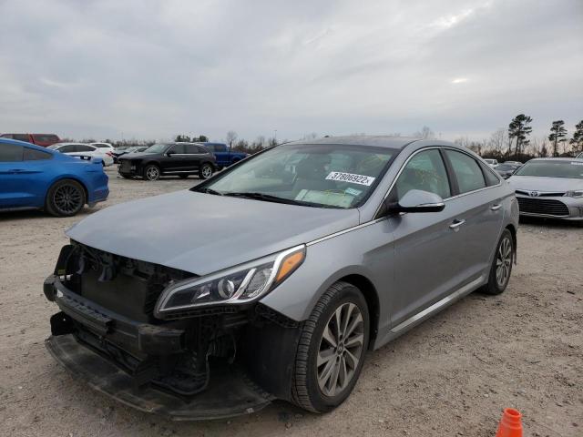 Photo 1 VIN: 5NPE34AF7FH100633 - HYUNDAI SONATA SPO 